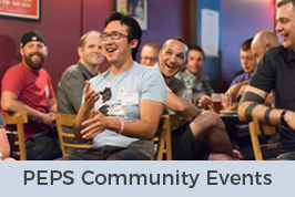 PEPS Community Events are for parents to continue to learn and share with others.