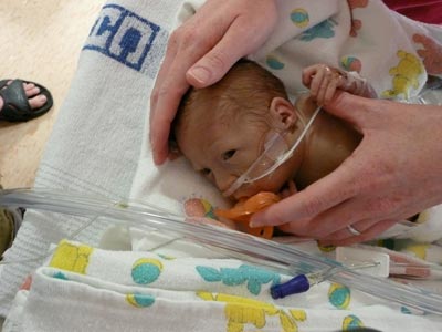 In the hospital